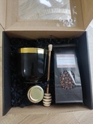 MINI BOX zestaw prezentowy K&H dla Niego - Kubek Czarny ze złotym rantem