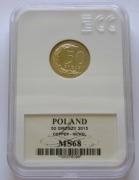 GK. 50 GROSZY 2015 R GRADING GCN MS68