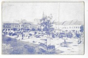 F197 Brzesko - Rynek podczas targu. Feldpost 1915 