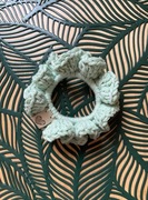 Scrunchie gumka na szydełku Anelka