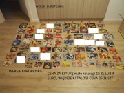 Lego katalogi wersja EUROPEJSKIE pirtes castle space town  lata 80 i 90