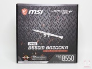 MSI b550m Bazooka - Pudełka