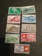 Stare znaczki Szwajcarii 