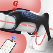 Poręczny pilot aplikacji Wibratory pierścieniowe dla mężczyzn
