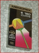 MEMOREX E-180 ,,,  VHS kaseta  ,,, Folia 