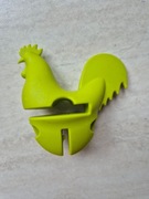 Silikonowy uchwyt na łyżkę do garnka   stoper do pokrywki    8,5x8,5cm