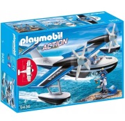 KLOCKI PLAYMOBIL 9436 - POLICYJNY SAMOLOT WODNY