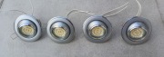 Oprawy halogenowe 4 sztuki - LED w komplecie