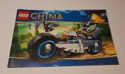 Instrukcja LEGO Chima 70007 Eglor’s Twin Bike – oryginał, papierowa