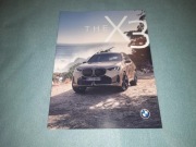 2025 BMW X3 TYLKO CENNIK Prospekt czeski 28 stron 9 / 2024