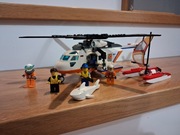 LEGO City 60013 – Helikopter Straży Przybrzeżnej komplet instrukcja pudełko