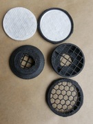 Filtry przeciwpyłowe do maski 3M 