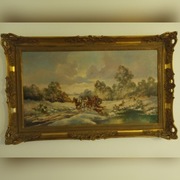 Eugen Otterbach - Atak wilków na Trojke