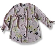 Principles Debenhams wizytowa bluzka nude rękaw 3/4 z wiązaniem 38