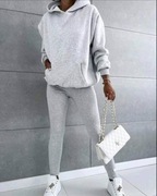 Komplet Dresowy Bawełniany/Ocieplany z Leginsami oversize S-Xl MOTION.