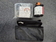 NOWY zestaw naprawczy koła TOYOTA kompresor + klej ETUI