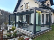 Zabudowa tarasów, balkonów, pergole aluminiowe, zadaszenia