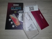 RKINC 3x szkło 9 H pancerne + etui przezroczyste Samsung Galaxy A54 5G 