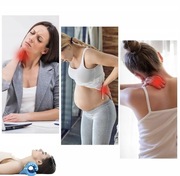 HADSOMUN przenośny relaksator szyi i ramion, przenośny nosz szyjny