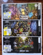 3 etykiety browar Dukla 