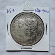 Stara Moneta Stany Zjednoczone USA Dolar Morgana 1901 r.