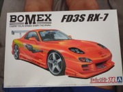 Model MAZDA RX7 BOMEX AOSHIMA - 1:24 - UNIKAT! 