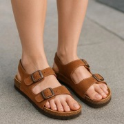 Sandały Vibram 38 skóra naturalna profilowane 