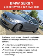 BMW 116i -E87 2.0 znakomity prezent, niezawodne, ponadczasowe, komfortowe