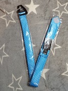 Niebieski krawat jedwab 