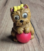 Figurka vintage pies terrier zezolek terier retro zezol