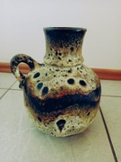 Wazon vintage ceramika FAT Lava Ruscha, Niemcy lata 60te.