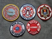 Zestaw 5 naszywka Straż  Pożarna  USA Bardzo rzadkie