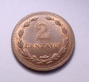 Argentyna 2 centavos 1948 PIĘKNA! RZADSZA!