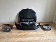 SKODA SUPERB III 3 15-19 KOMPLETNY PRZÓD FULL LED ZDERZAK MASKA BŁOTNIK PAS