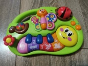 Pianinko interaktywne dla dzieci elefun 