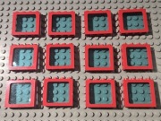 KLOCKI LEGO ELEMENTY KOLEJKA POCIĄG TRAIN 6399 OKNA OD 1ZŁ LICYTACJA