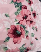 Komplet pościeli z mikrowłókna polarowego róż kwiaty zestaw 1 kpl 4 el