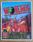 Gra WORMS Amiga kultowa kompletna testowana!