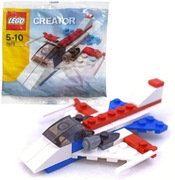 LEGO Creator 7873 Jet Plane 3w1 odrzutowce wojskowe klocki 38el UNIKAT 2007