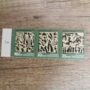 Zestaw trzech znaczków DDR