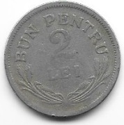 Rumunia 2 lei 1924 