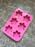 Forma silikonowa do świec śnieżynki śnieżynka świąteczna Boże Narodzenie