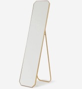 Mosiężne lustro HKLiving 175cmx42cm ORYGINALNE