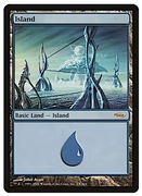 MTG Promotional: Island (Arena 2004)