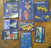LEGO Technics 8838 8858 8062 8042 8225 8210 8218 + inne!