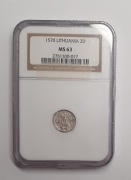 Zygmunt II August, Dwudenar 1570, Wilno - NGC MS63