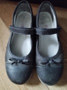 Lasocki 36 baleriny skórzane rzepy uroczystości 