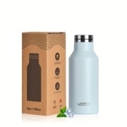 Butelka termiczna ze stali nierdzewnej WATERSY Light Blue 350 ml