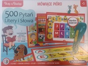 Jak Nowe Mówiące Pióro 500 Pytań Litery i Słowa Clementoni Mówi po Polsku 5