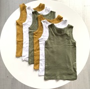 COOL CLUB Koszulki 6x PODKOSZULKI 110/116 Bawełniane na ramiączkach IDEAŁ